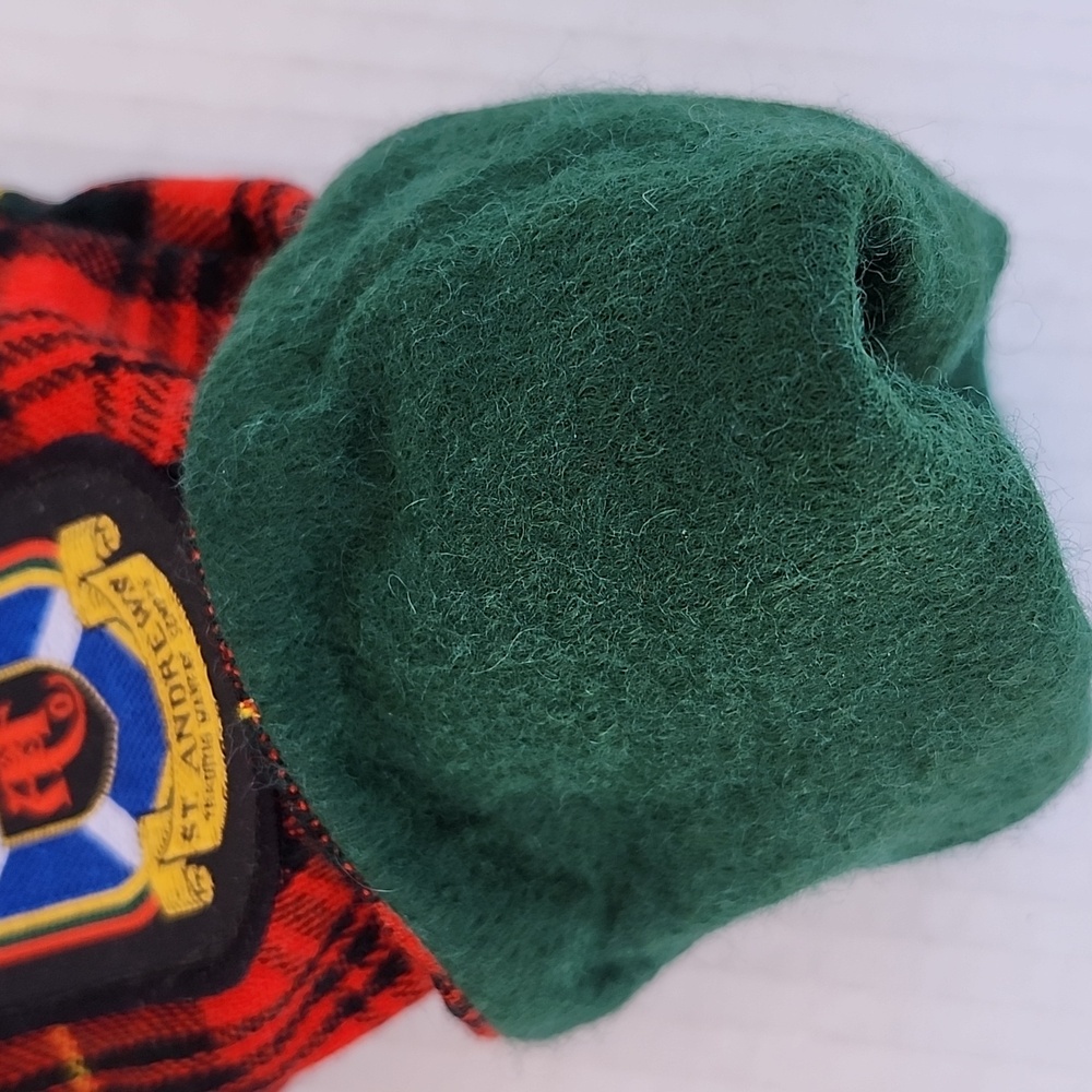 ST. ANDREWS SET OF SCOTTISH WOOL GOLF CLUB HEADCOVERS - Picture 10 of 12